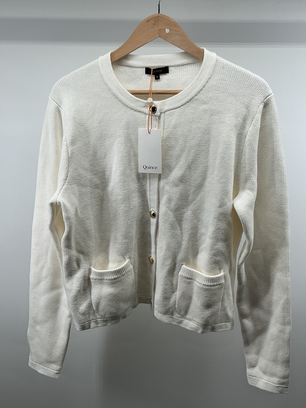 100% Organic Cotton Sweater Jacket